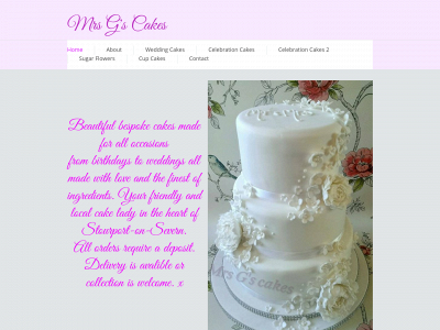 mrsgscakes.co.uk snapshot