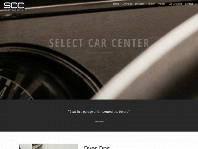 selectcarcenter.be snapshot