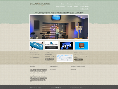 calvarychapelvenice.org snapshot