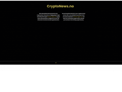 cryptonews.no snapshot