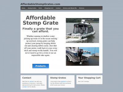 affordablestompgrates.com snapshot