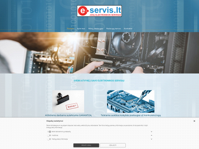 eservis.lt snapshot