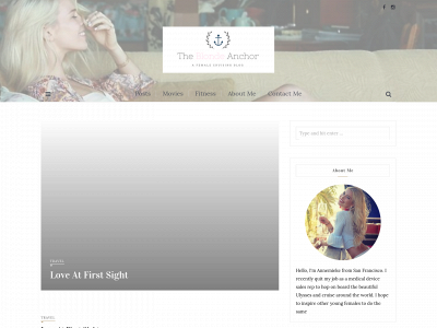 theblondeanchor.com snapshot