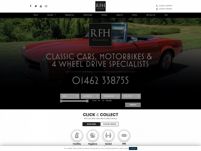 rjhcars.co.uk snapshot