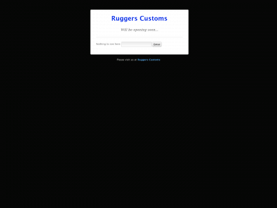 ruggerscustoms.com snapshot