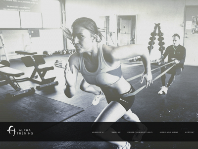 alpha-trening.no snapshot