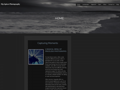 pipspicerphotography.com snapshot