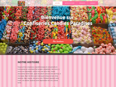 candies-paradises.be snapshot
