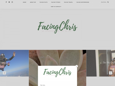 facingchris.com snapshot