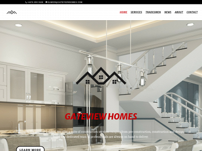 gateviewhomes.com snapshot