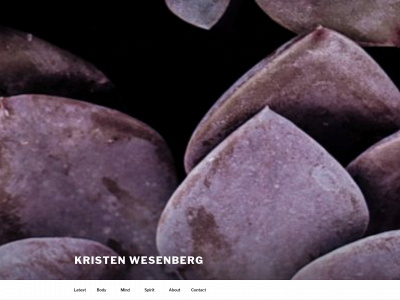 kristenwesenberg.com snapshot