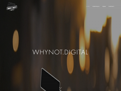 whynot.digital snapshot