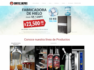 coffeedepot.com.mx snapshot