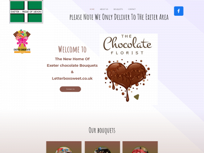 thechocolateflorist.uk snapshot
