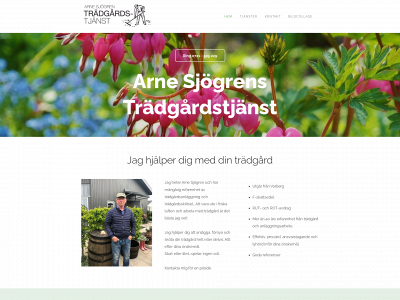 arnesträdgårdstjänst.se snapshot