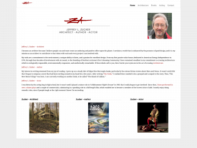 jeffreyzuckerarchitect.com snapshot