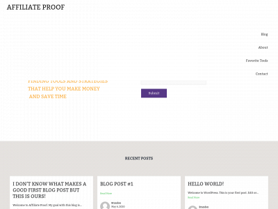 affiliateproof.co snapshot