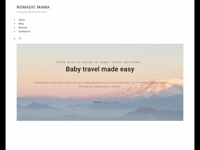 nomadic-mama.com snapshot