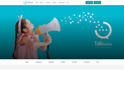 talkactiveclinic.com snapshot