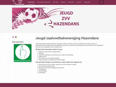 jeugdzvvhazendans.nl snapshot