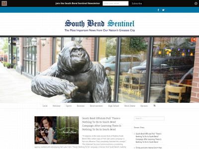 southbendsentinel.com snapshot