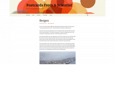 postcardsfromascientist.com snapshot