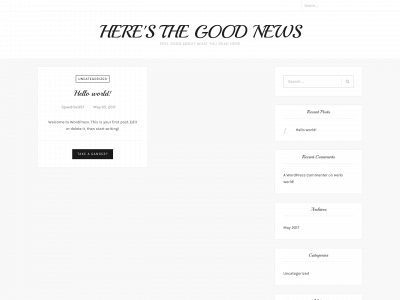 andwhatsthegoodnews.com snapshot