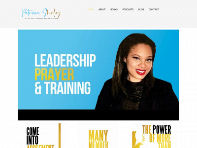 patriciashirley.com snapshot