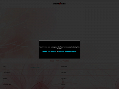 sushitime.se snapshot