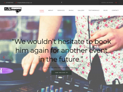 sheffieldeventsdj.co.uk snapshot