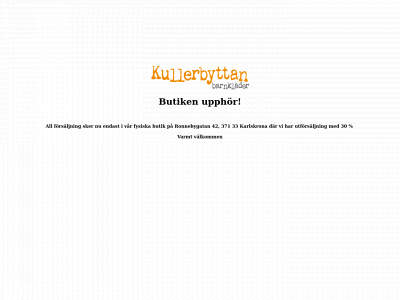 kullerbyttanbarnklader.com snapshot