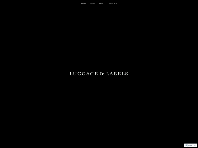 luggageandlabels.com snapshot