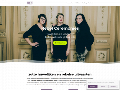 rebelceremonies.com snapshot