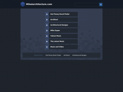 mihaiarchitecture.com snapshot