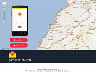 postcode-lebanon.org snapshot