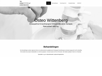 osteo-wittenberg.be snapshot