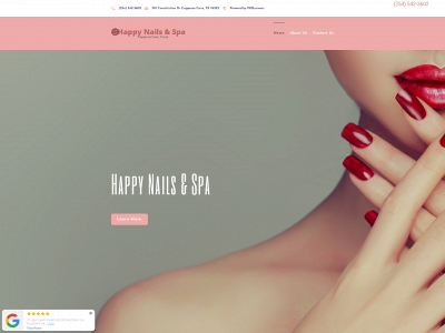 happynailscopperascove.com snapshot