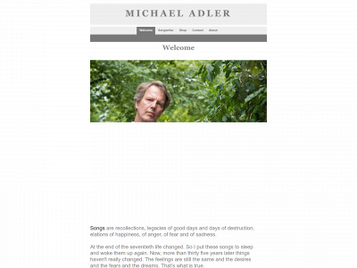 michaeladlermusic.com snapshot