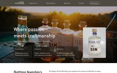 distillerynamibia.com snapshot