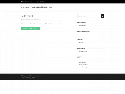 mysortofgreenhealthyhouse.com snapshot