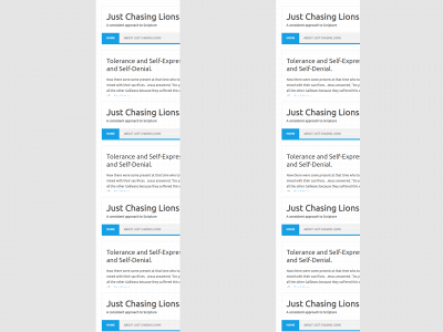 justchasinglions.com snapshot