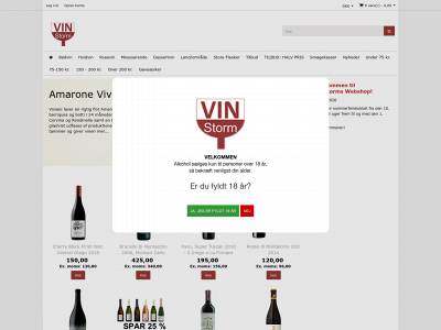 vinstorm.dk snapshot
