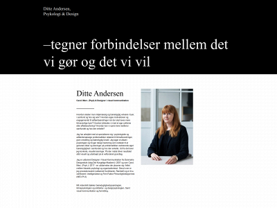 ditteandersen.com snapshot