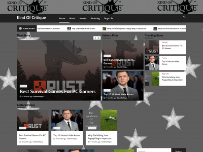 kindofcritique.com snapshot