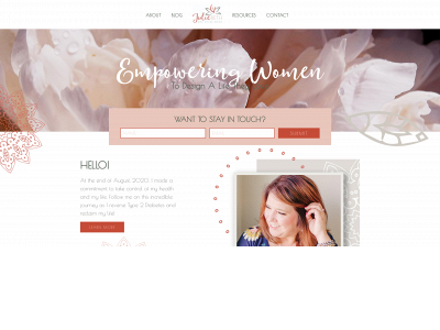 juliebeth.com snapshot