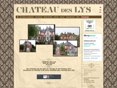 www.chateaudeslys.nl snapshot