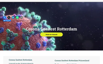 coronatestrotterdam.com snapshot