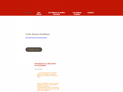 brasserieescaillonne.be snapshot