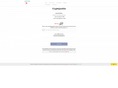 cryptojunkie.eu snapshot