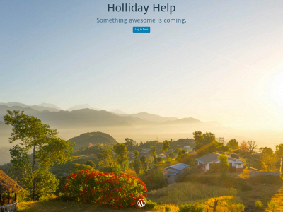 hollidayhelp.com snapshot